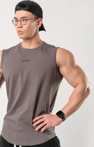 Men's Casual Stretch Cotton Sleeveless Running Vest