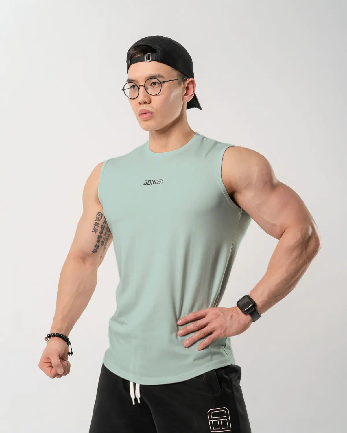 Men's Casual Stretch Cotton Sleeveless Running Vest